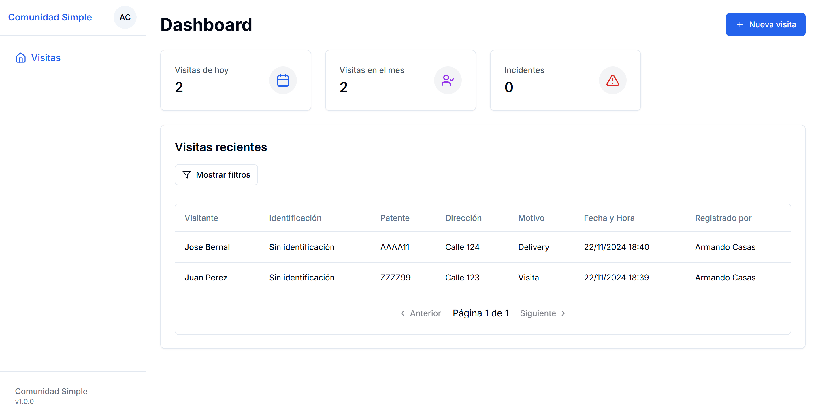 TuComunidadSimple Preview